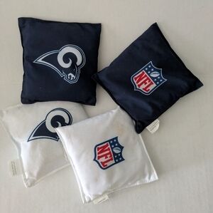 Cornhole Bags - Set Of 4 NFL Rams